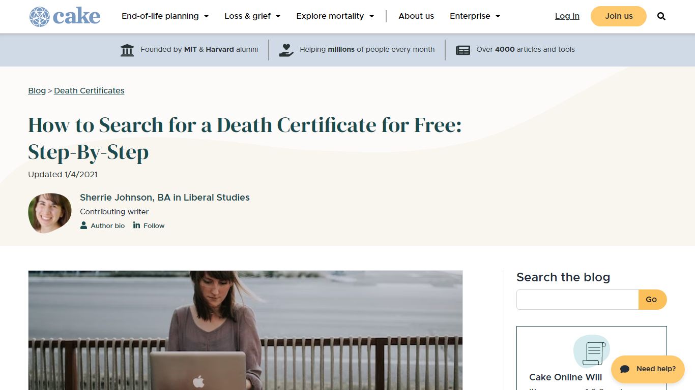 How to Search for a Death Certificate for Free: Step-By-Step